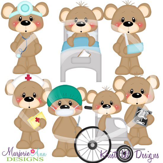 Franklin-Doctor Visit SVG Cutting Files/Paper Piecing +Clipart - Click Image to Close